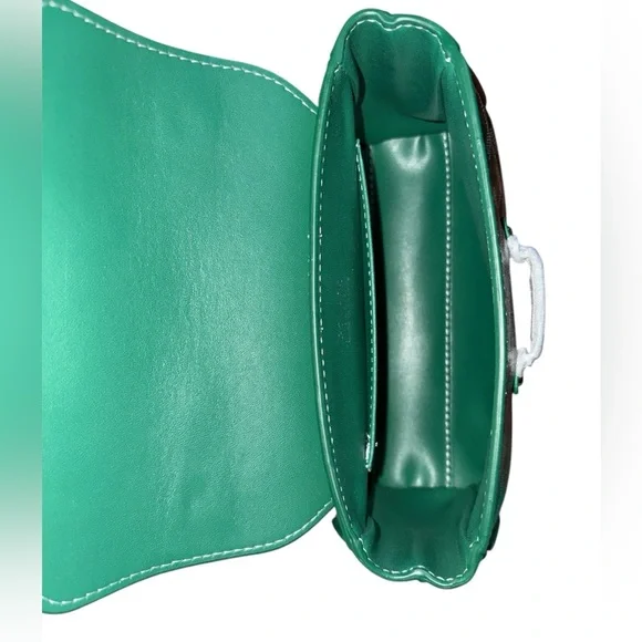 🔥 $150 SALE Green Designer Women's Mini Bag - Picture 8 of 9
